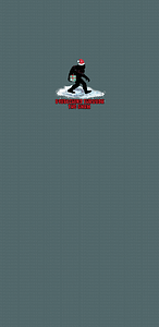 Squatching Through the Snow Panel Small